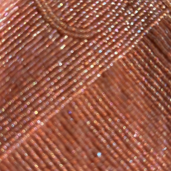 Glam Gem orange beaded handbag - Picture 9 of 11